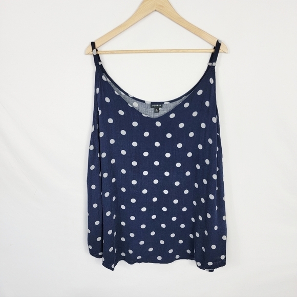 Torrid Size 4 Women's Ava Rayon Slub Cami - Picture 1 of 4